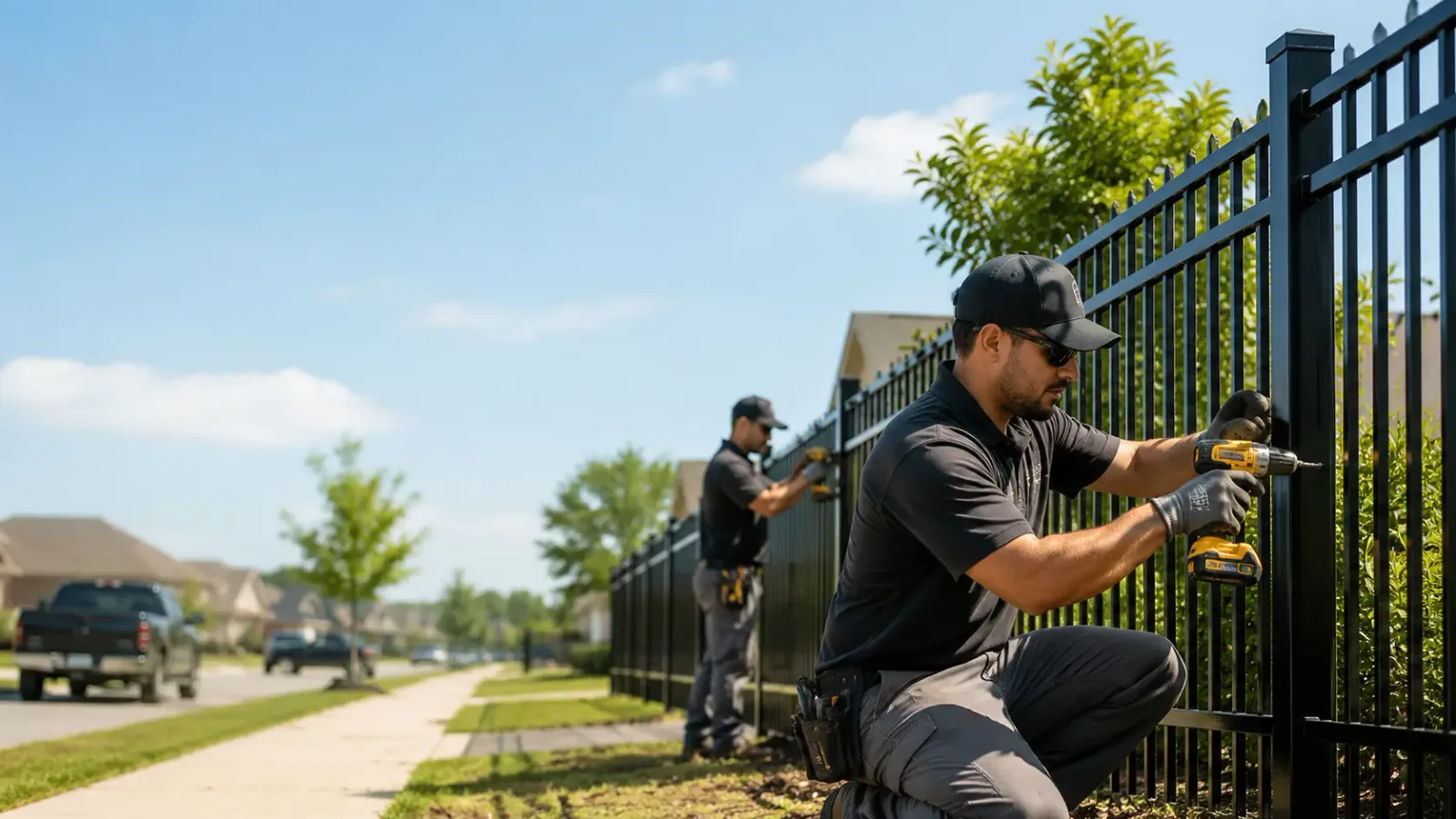 Metal Fence Installation in Leslie, MI